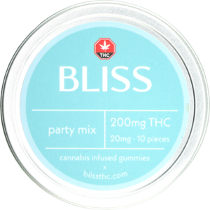 THC Party Mix Bliss Gummies